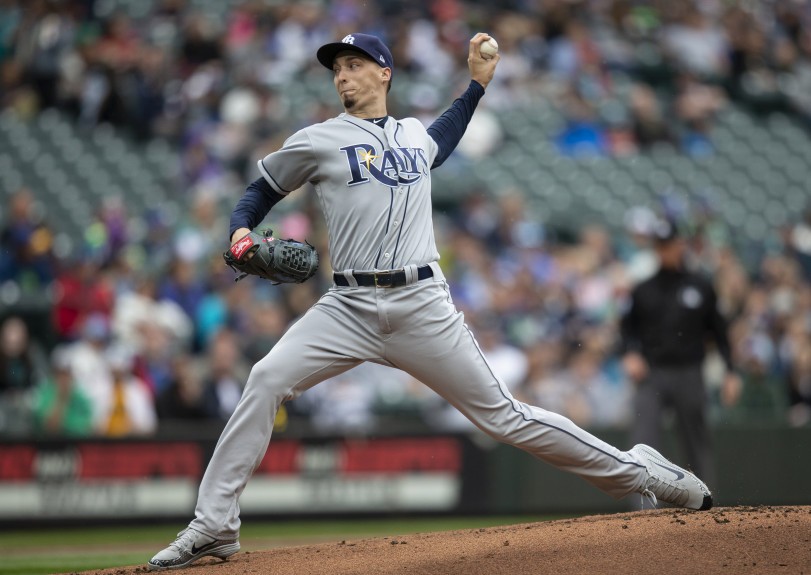 Blake Snell Of Tampa Bay Rays Ties AL Record With 7 Straight K’s To ...