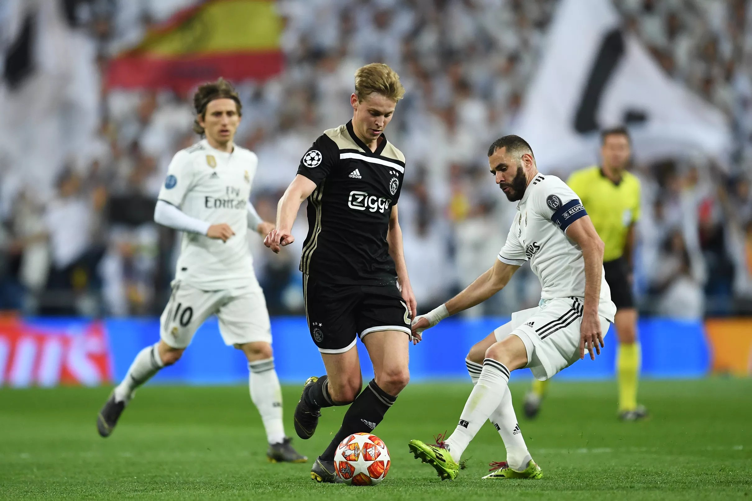 Frenkie de Jong shines as Ajax knock Real Madrid out of the Champions