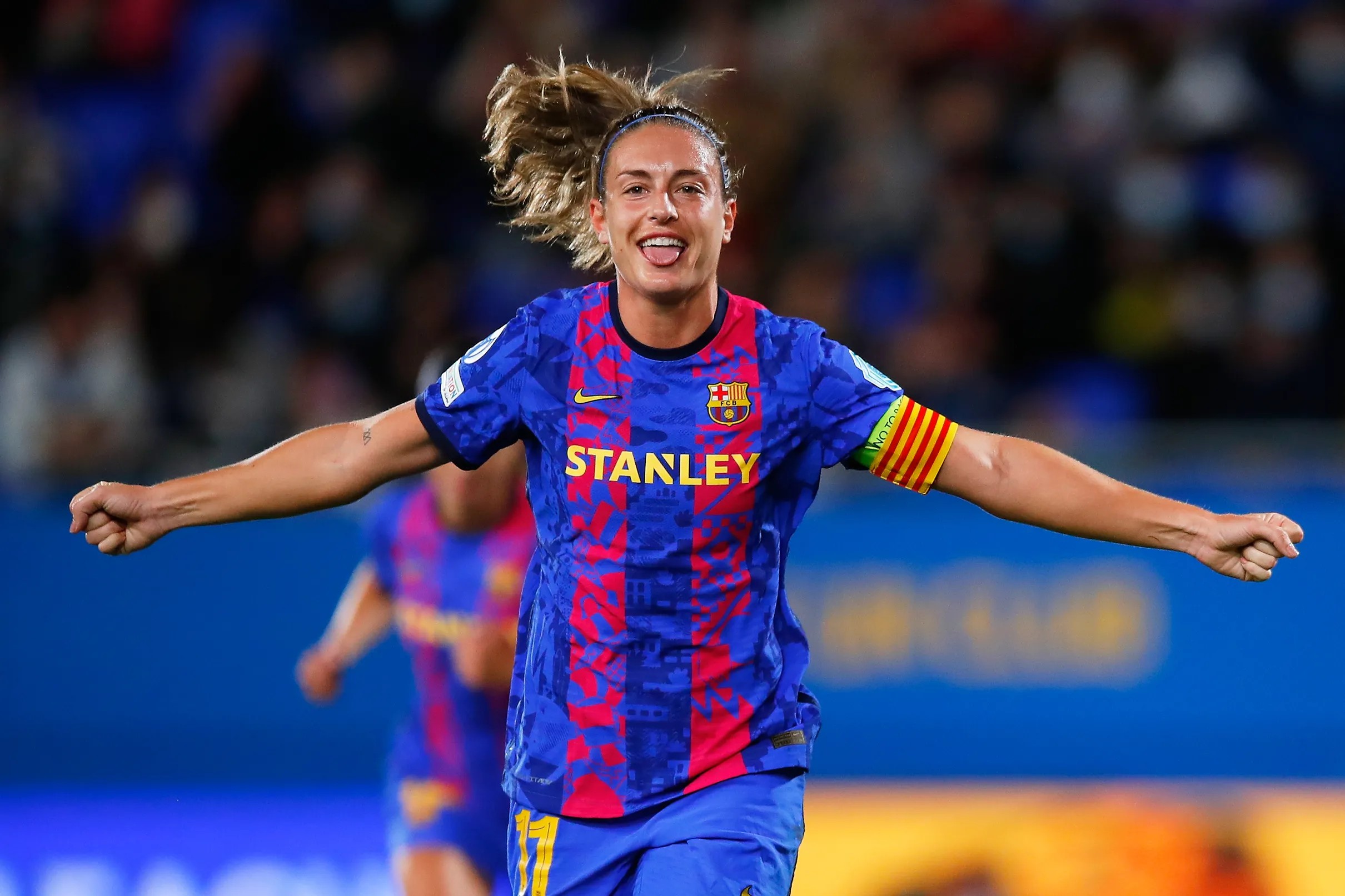 Jenni Hermoso of FC Barcelona seen during the UEFA Women's Champions League  match between FC Barcelona Femeni and TSG 1899 Hoffenheim Frauen at Johan  Cruyff Stadium. Final score; FC Barcelona Femeni 4:0