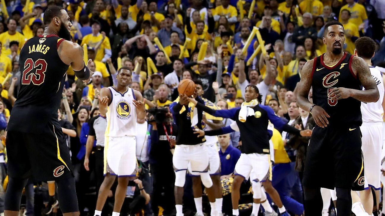 Inside The Dramatic Finish To Game 1 Of The 2018 Nba Finals Between The Cleveland Cavaliers And 4579