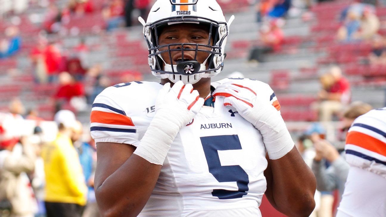 Ambitions of Auburn star and potential NFL firstround draft pick