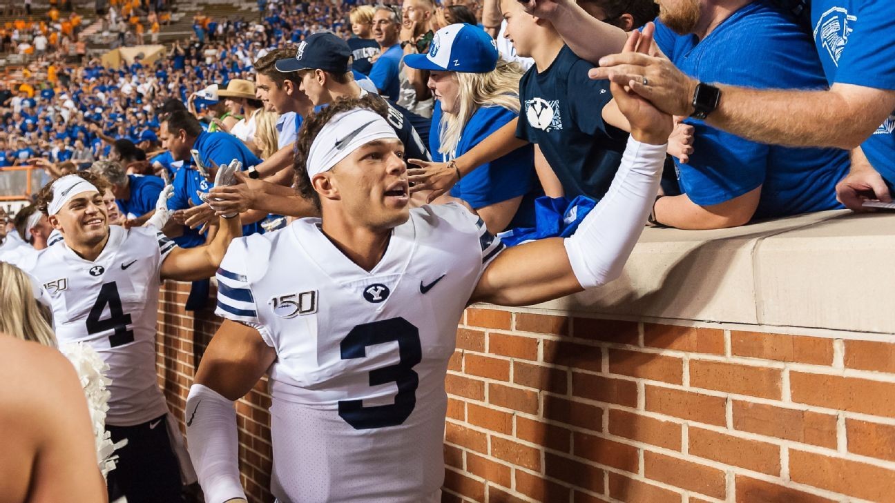 BYU to start black QB for first time in school history