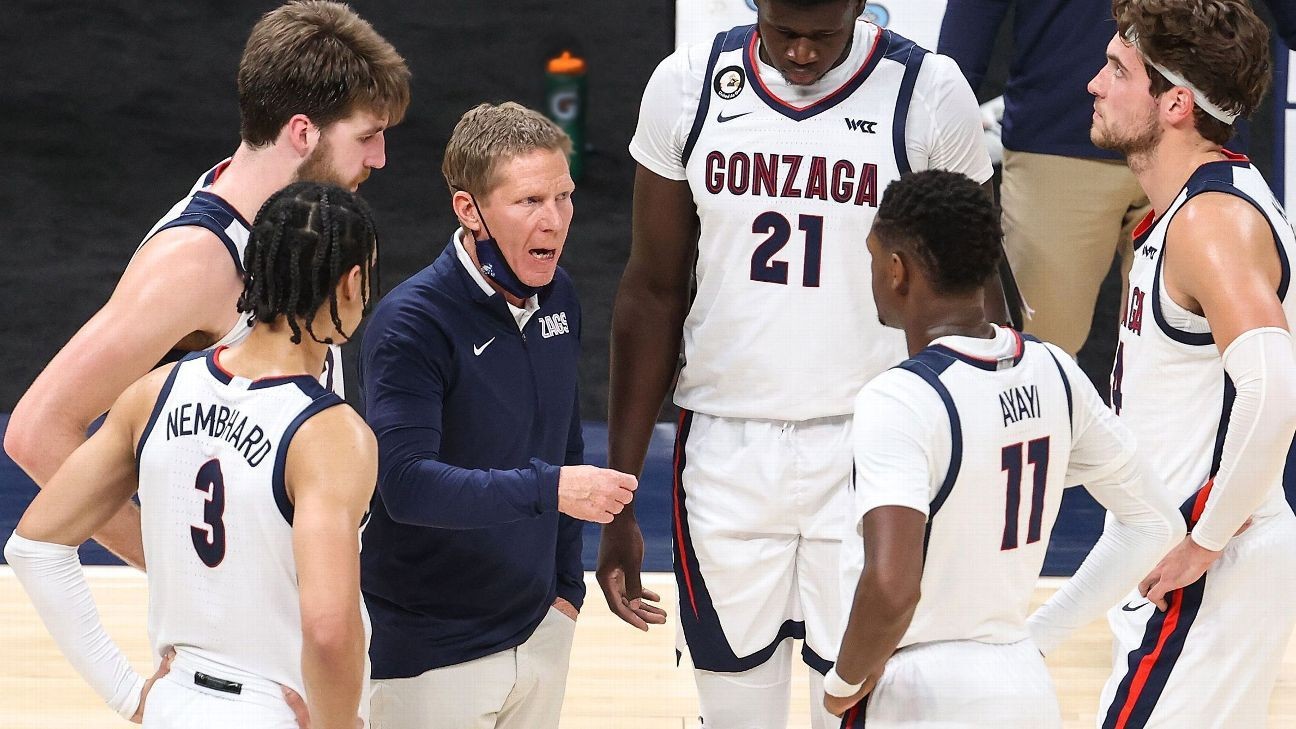 Is this Mark Few's best team? Ranking the top Gonzaga squads of the