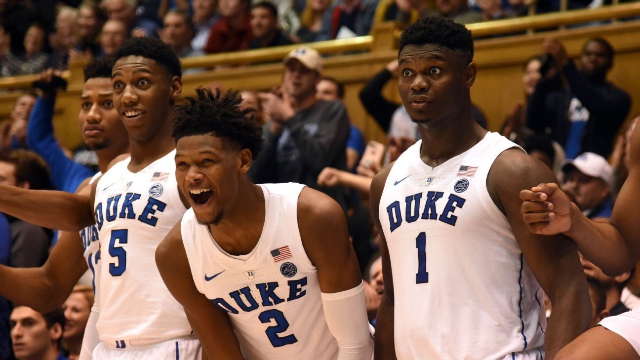 Kentucky and Duke basketball lead our ranking of the 25 best recruiting
