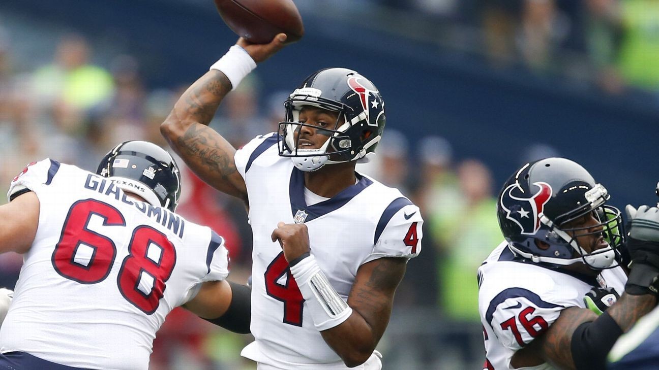 Texans QB Deshaun Watson passes Kurt Warner with 19 TD in