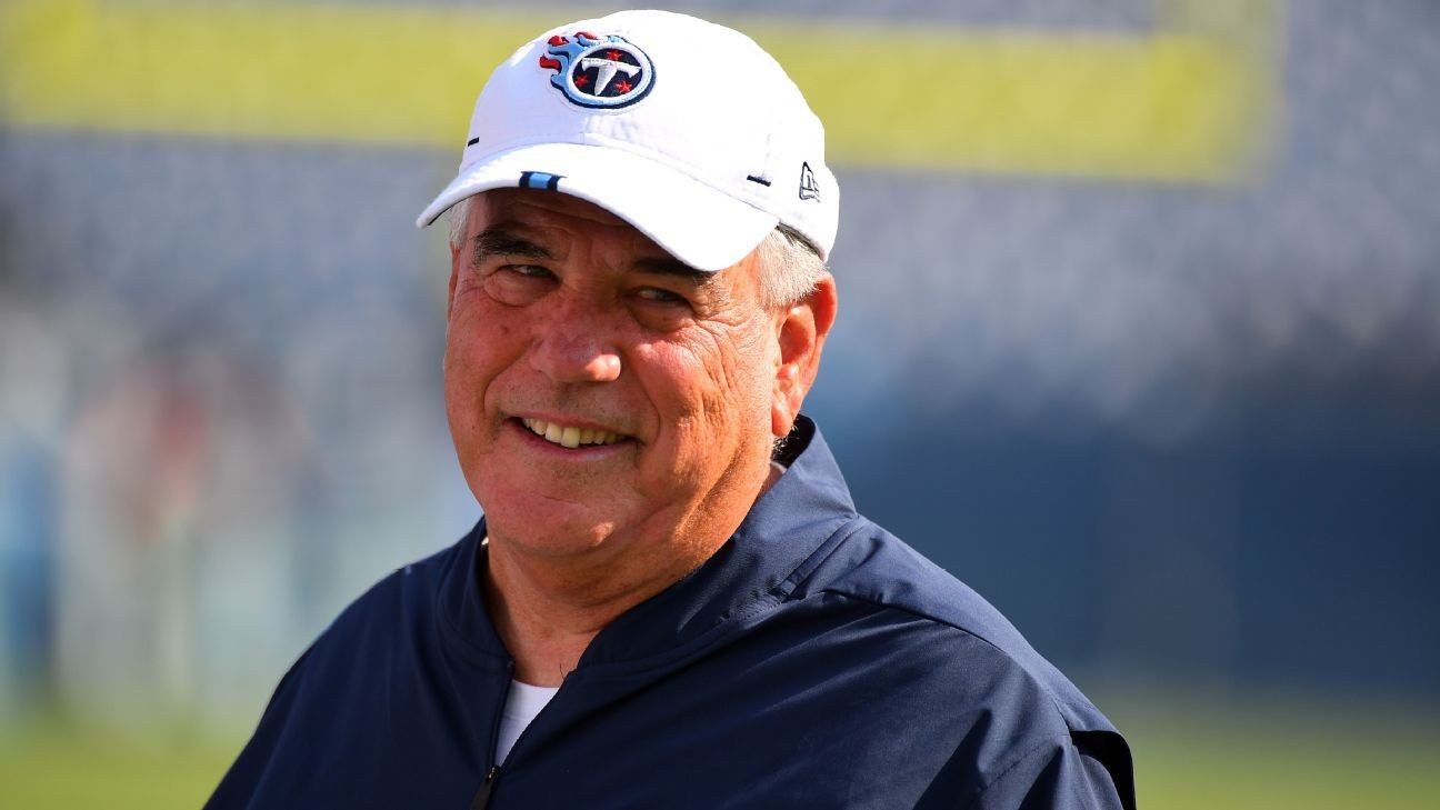 Titans D-coordinator Pees retires for 2nd t