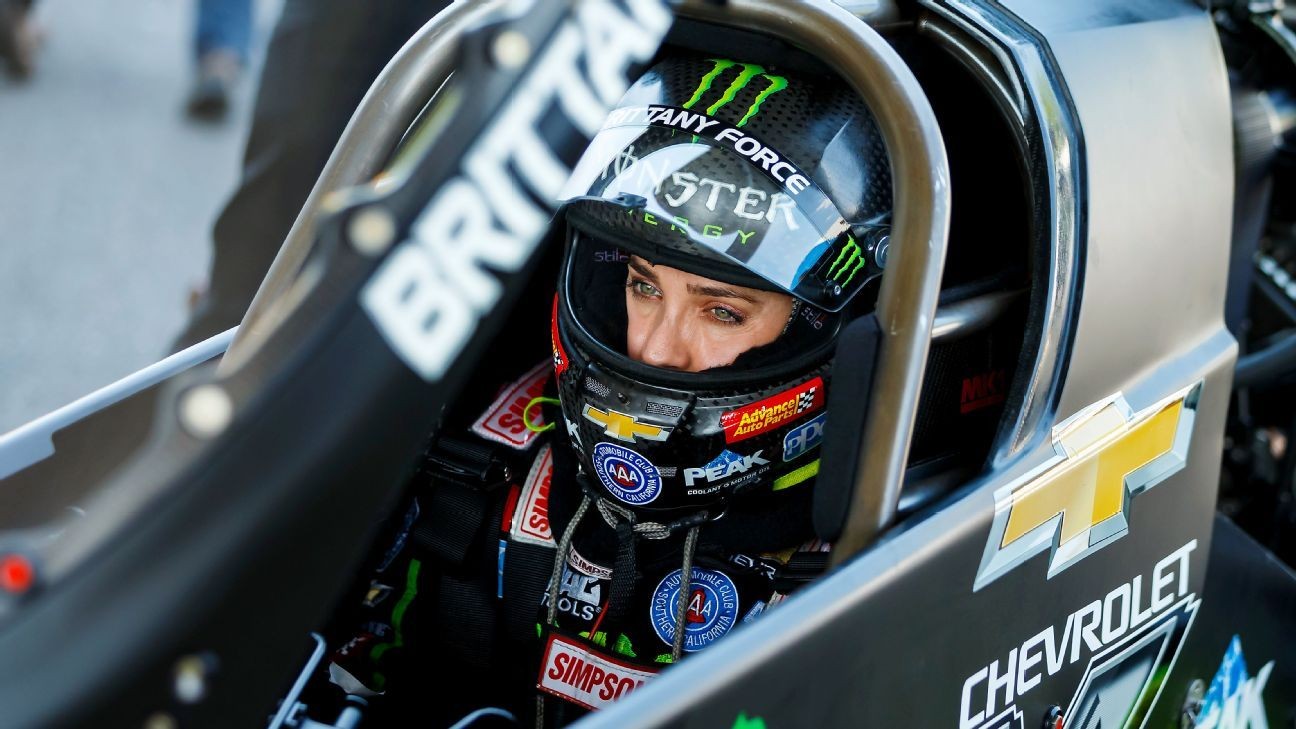 Brittany Force makes Pomona history with fastest Top Fuel pass