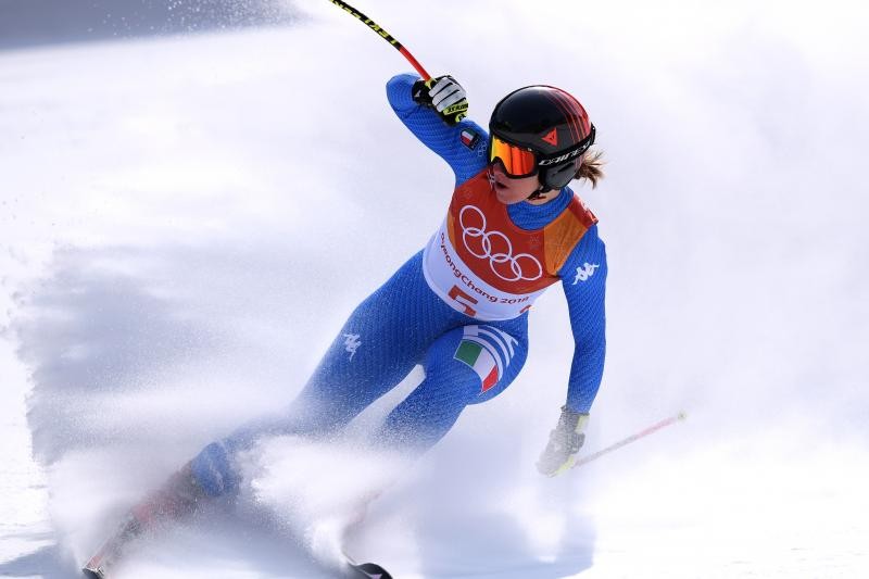 Olympic Women's Alpine Skiing Results 2018 Sofia Goggia Wins Gold