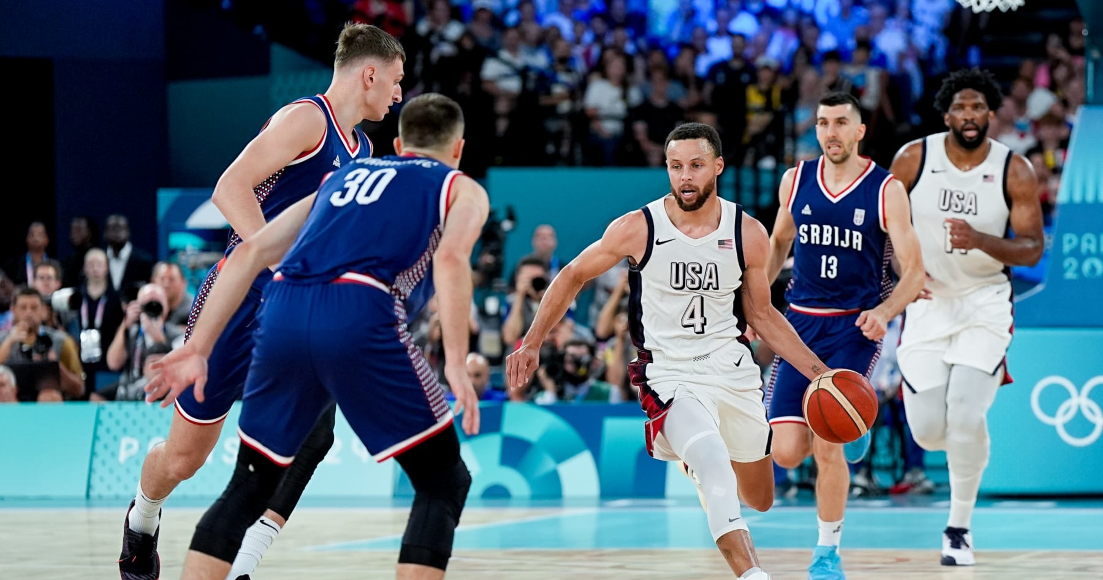 USA vs. France Highlights, Box Score Stats for 2025 Olympic Men's