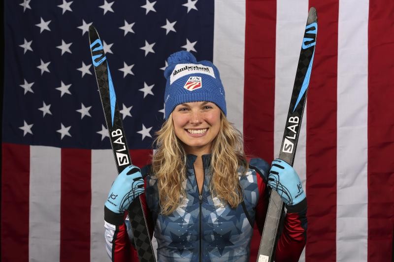 Jessie Diggins To Carry Team Usa Flag 2018 At Winter Olympics Closing 