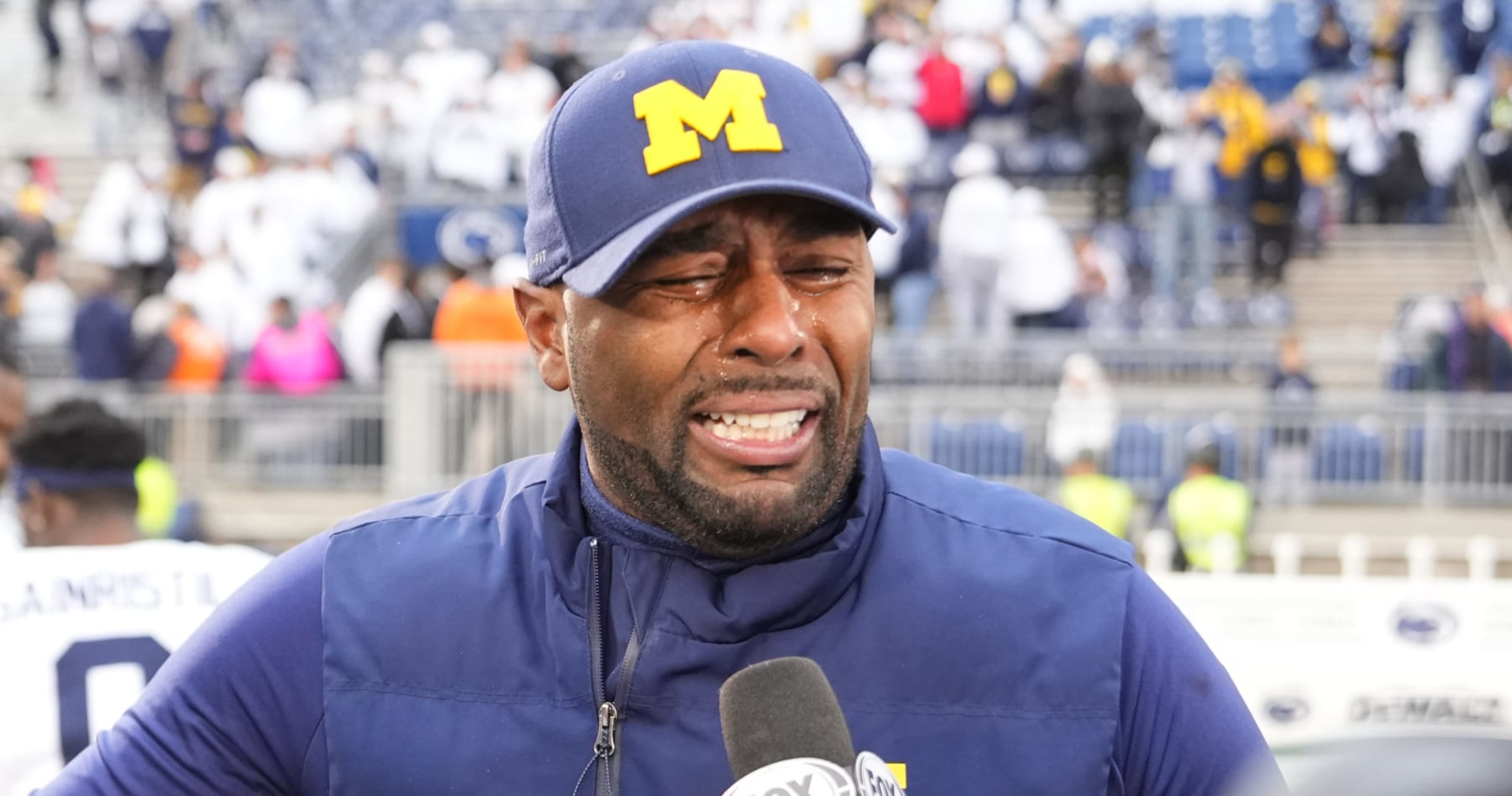 Michigan OC Sherrone Moore Apologized To Family For Profanity In PSU ...