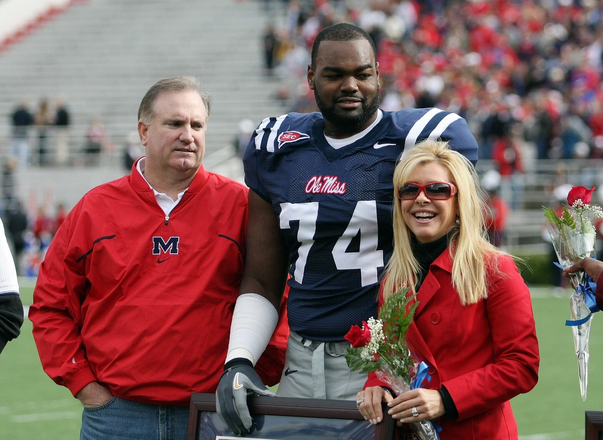 The Blind Side Michael Oher 74 Crusaders High School Football