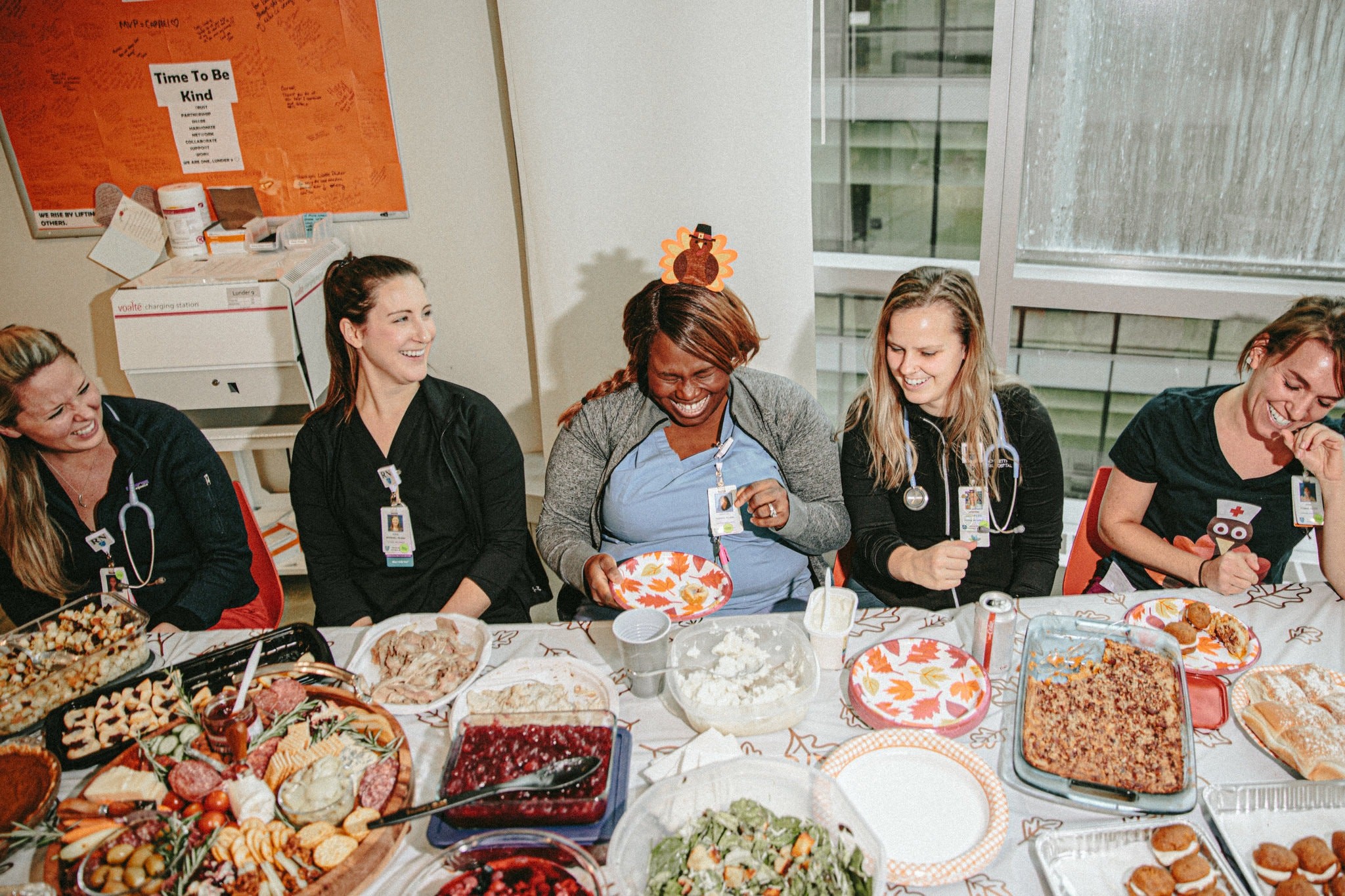From the Hospital to an Old Navy Thanksgiving at Work