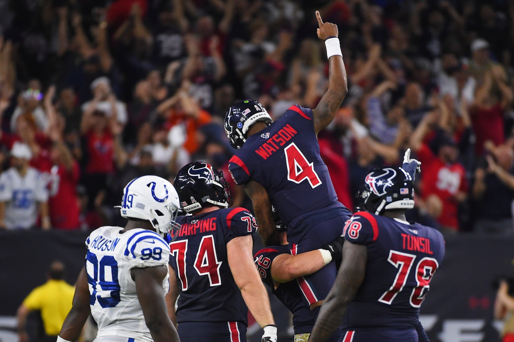 Texans Beat The Colts To Seize Division Lead