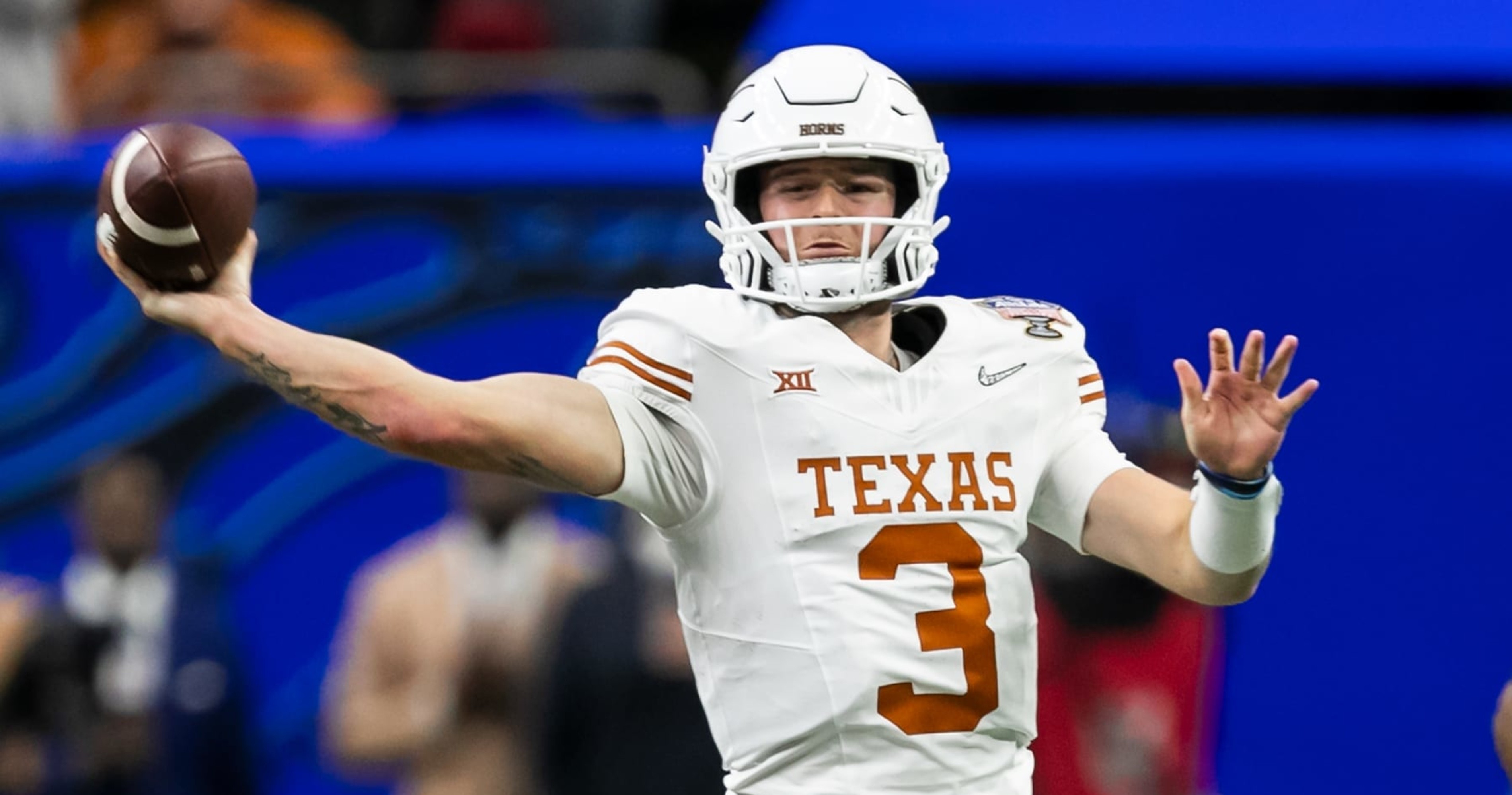 Quinn Ewers Gets Rave Reviews at Texas Pro Day; QB Among Top 2025 NFL