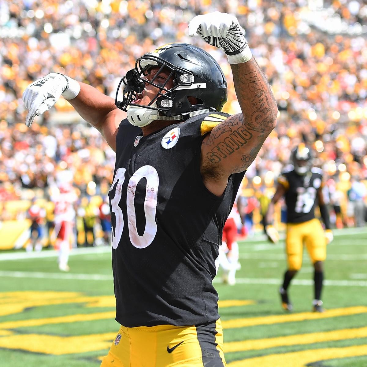 Steelers RB James Conner's Journey From Beating Cancer To Starting In ...