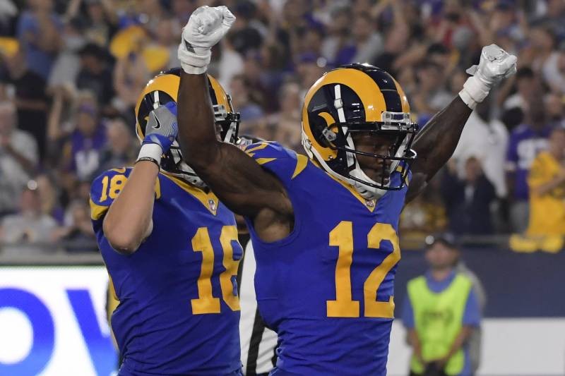 Injured Brandin Cooks, Cooper Kupp Expected To Play For Rams Vs. Broncos