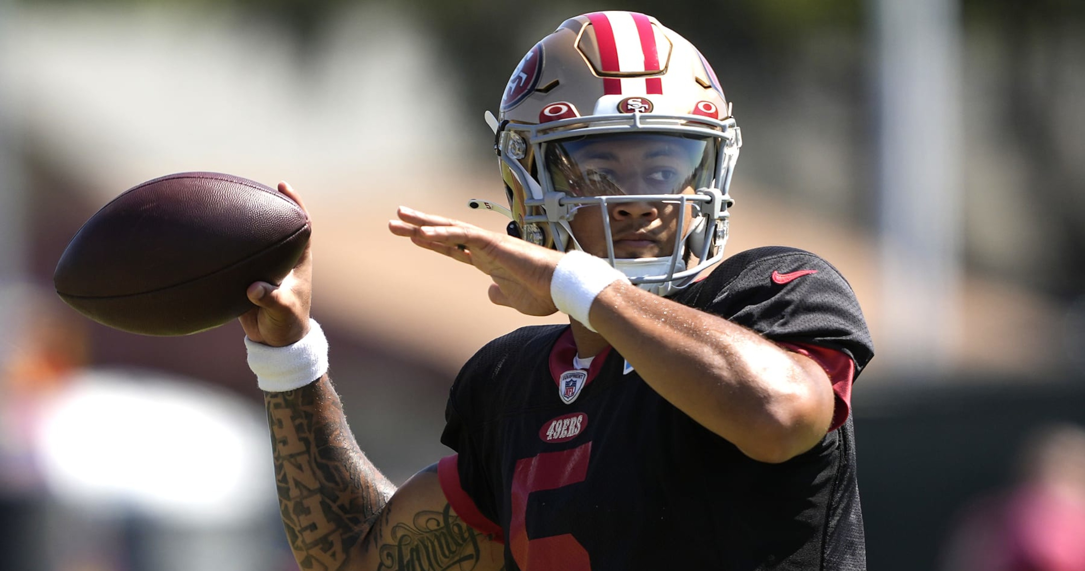 Trey Lance to Start 49ers' Preseason Opener vs. Raiders Over Sam Darnold