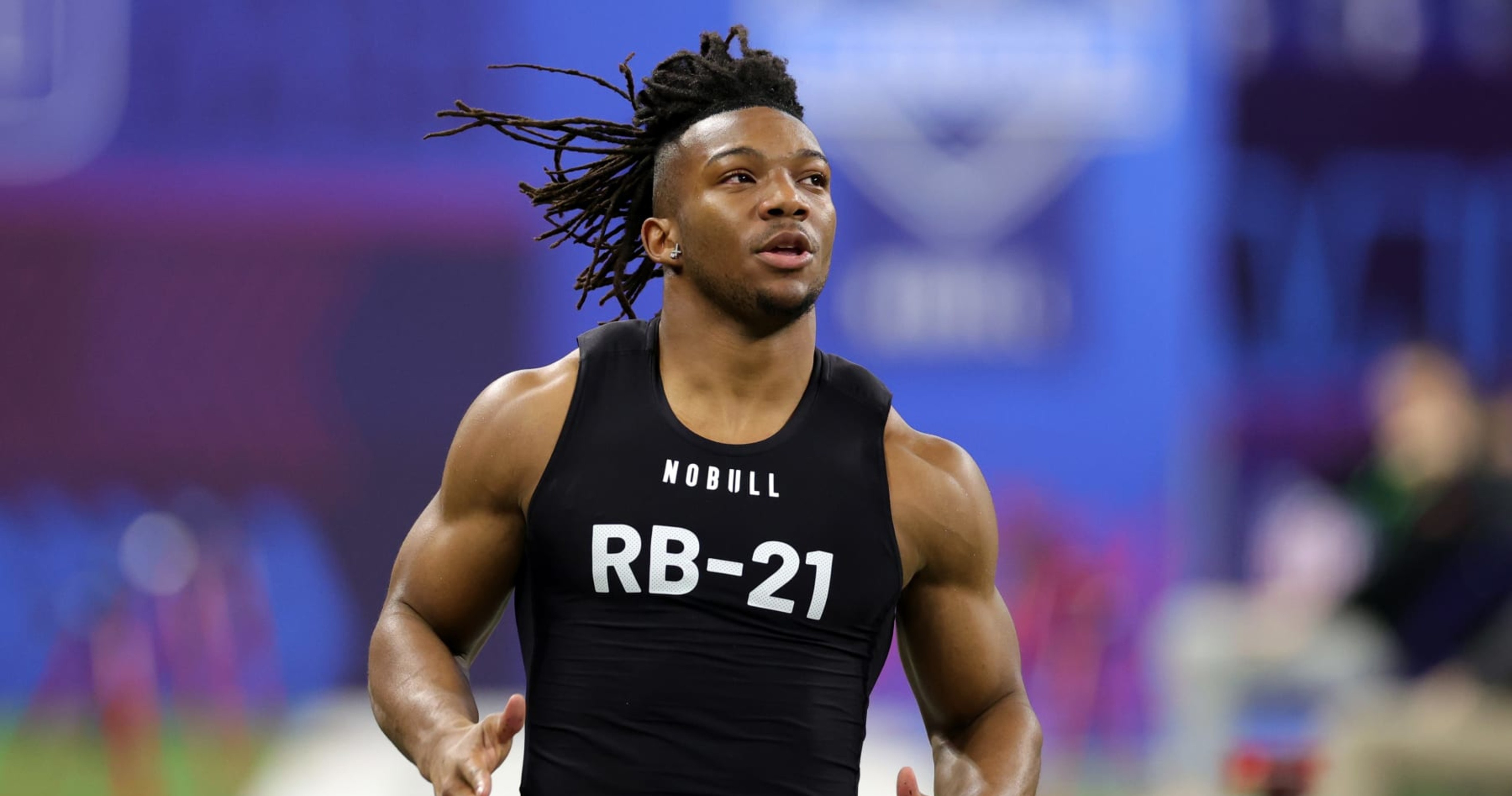 Bijan Robinson at 2023 NFL Combine Measurements, Highlights and Reaction