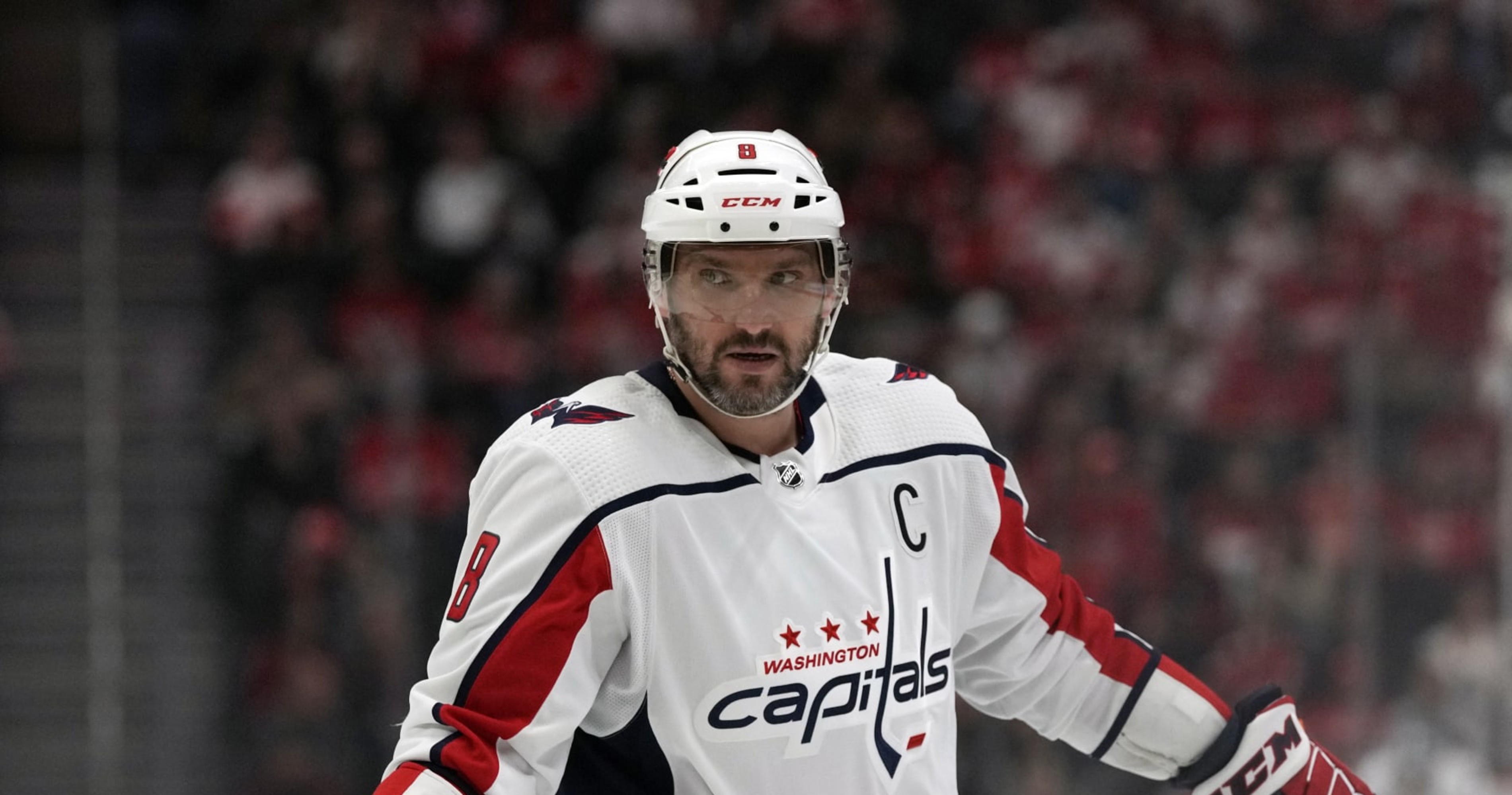 Capitals' Alex Ovechkin Passes Gordie Howe for Most Goals Scored with
