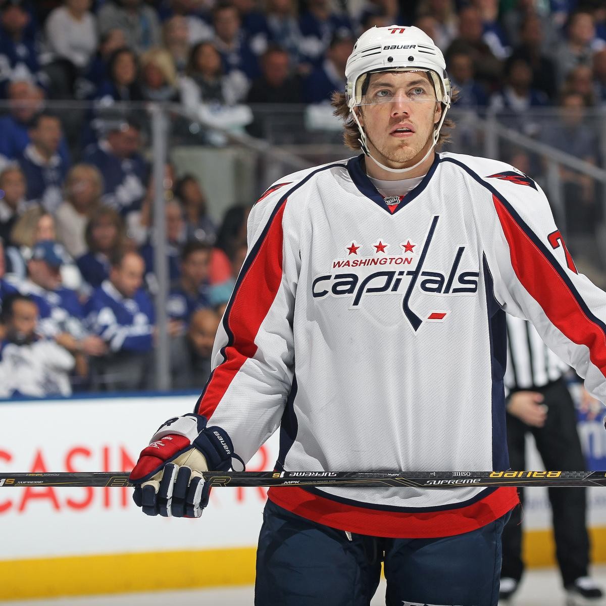 T.J. Oshie Re-Signs with Washington Capitals on 8-Year Contract.