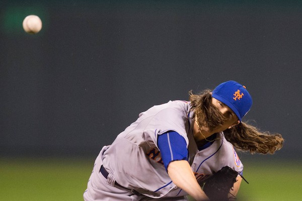 Jacob deGrom won't chop long hair, after all