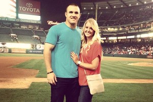Angels draft brother of Mike Trout's girlfriend in 19th round of