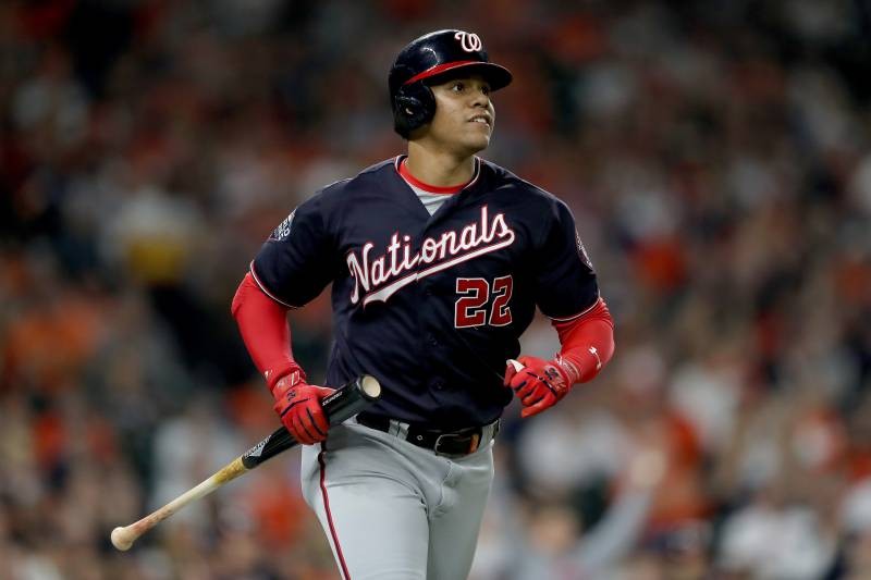 Astros' Alex Bregman, Nationals' Juan Soto Discuss Carrying Bats After HRs