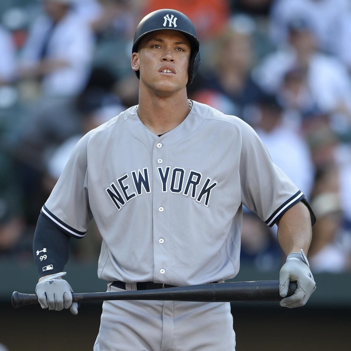 Aaron Judge Sets MLB Rookie Record for Most Walks in a Season