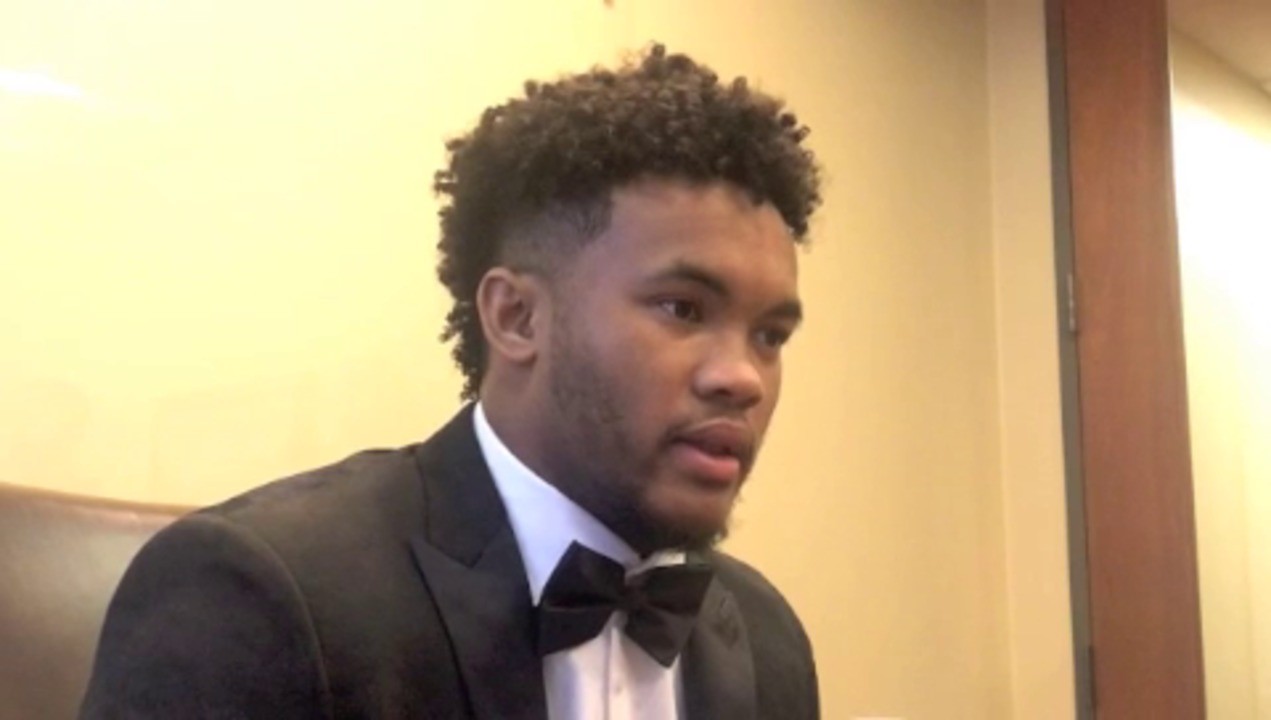 Watch Cowboys QB Dak Prescott offer OU’s Kyler Murray advice before the