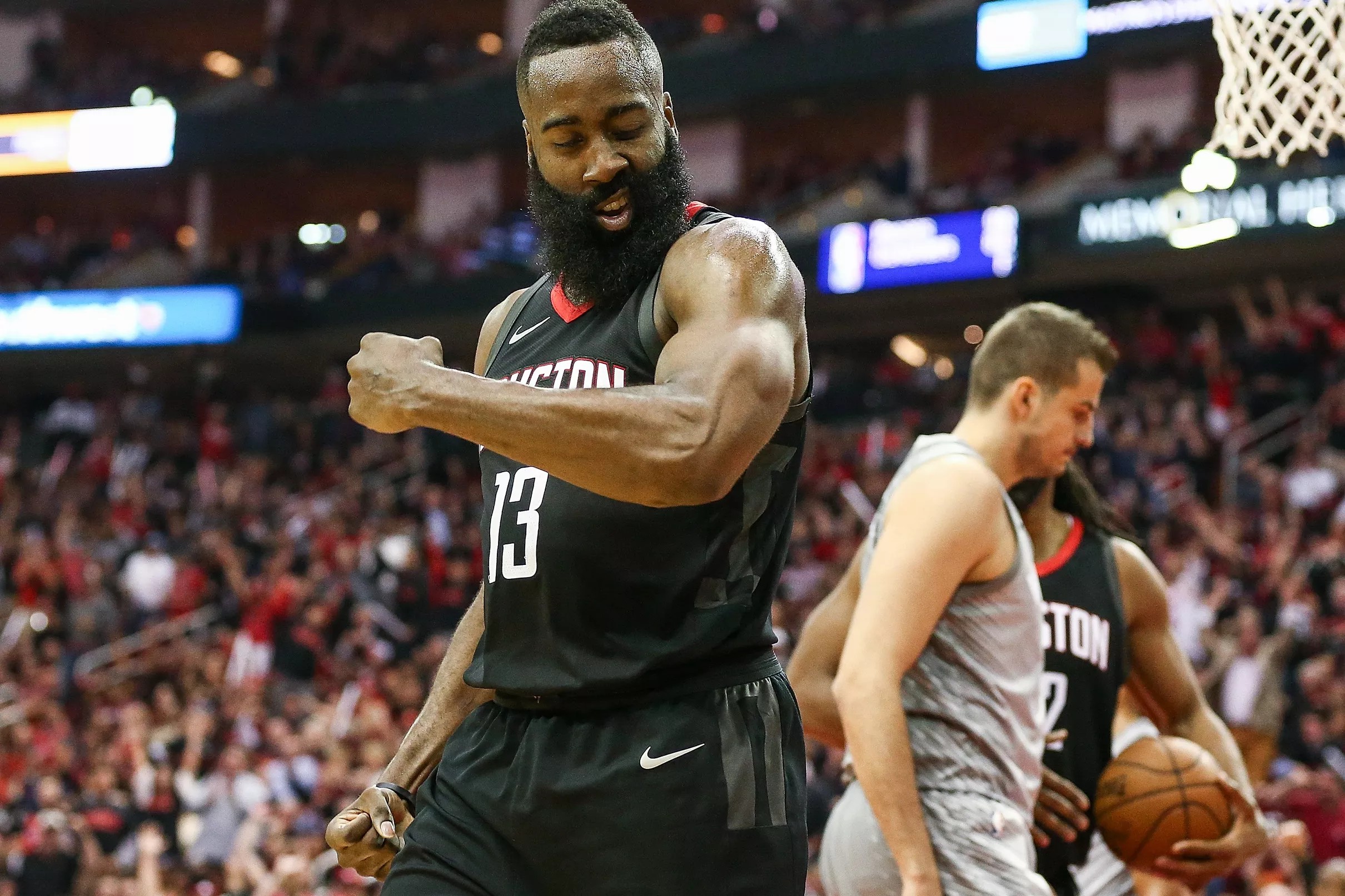 NBA Playoffs 2018 James Harden scores 44 points to lift Rockets over