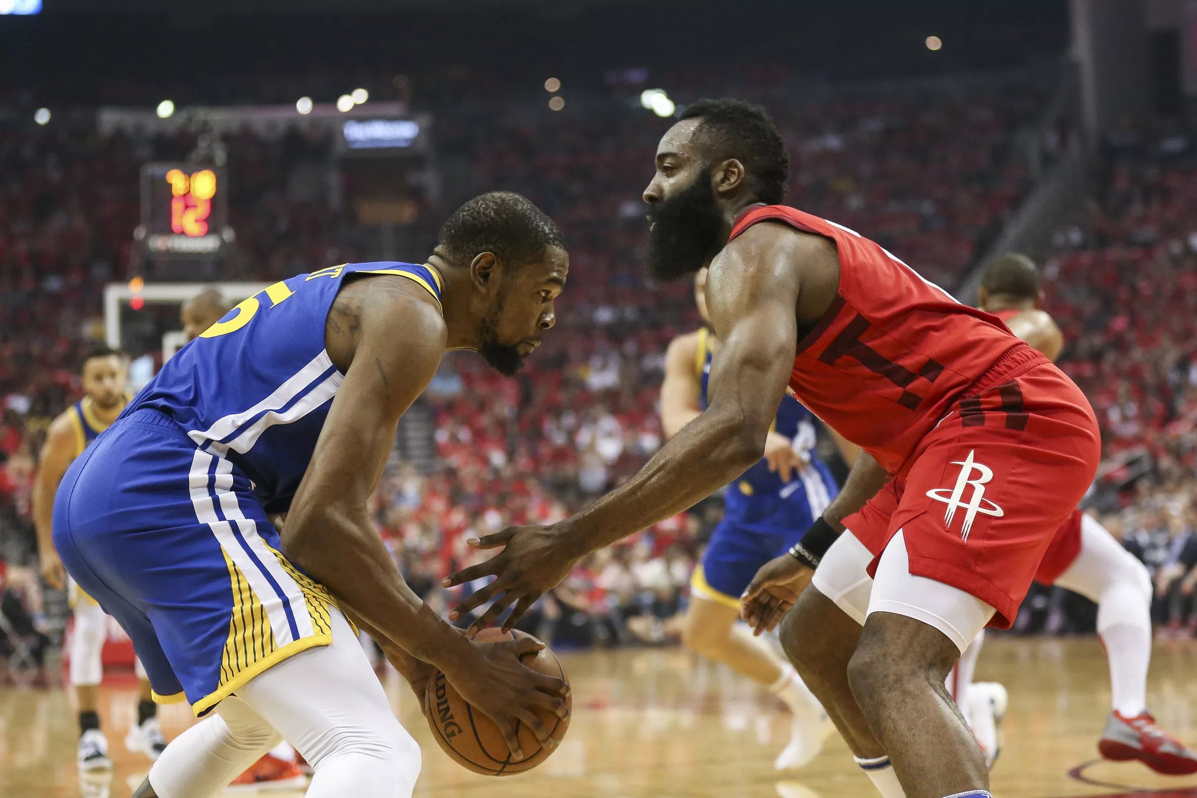 A look at James Harden’s defensive development