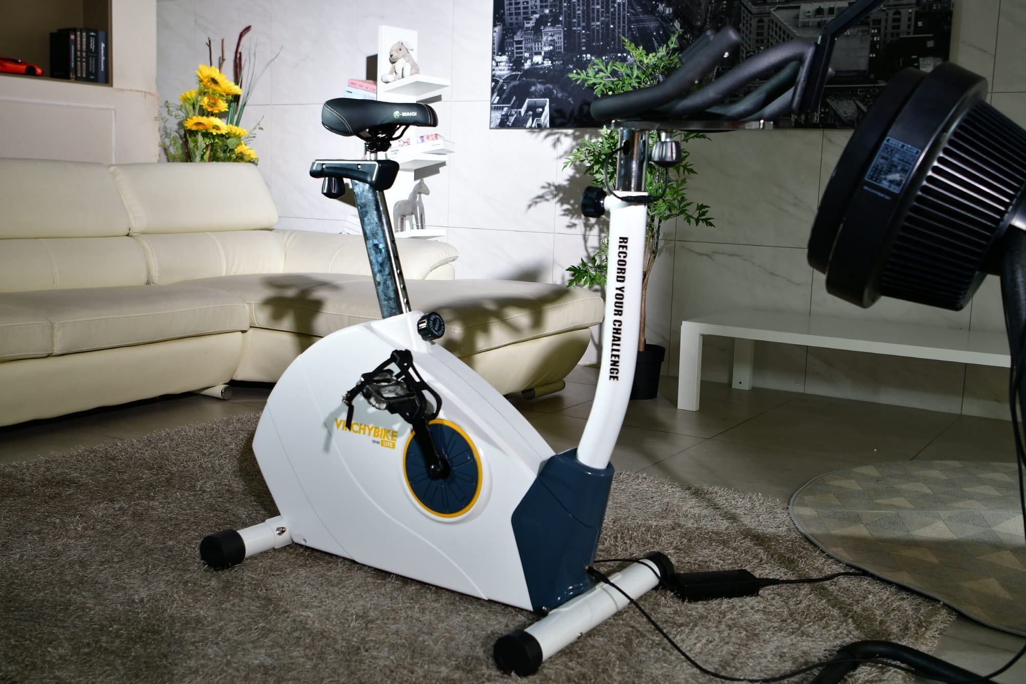indoor bike trainer virtual reality
