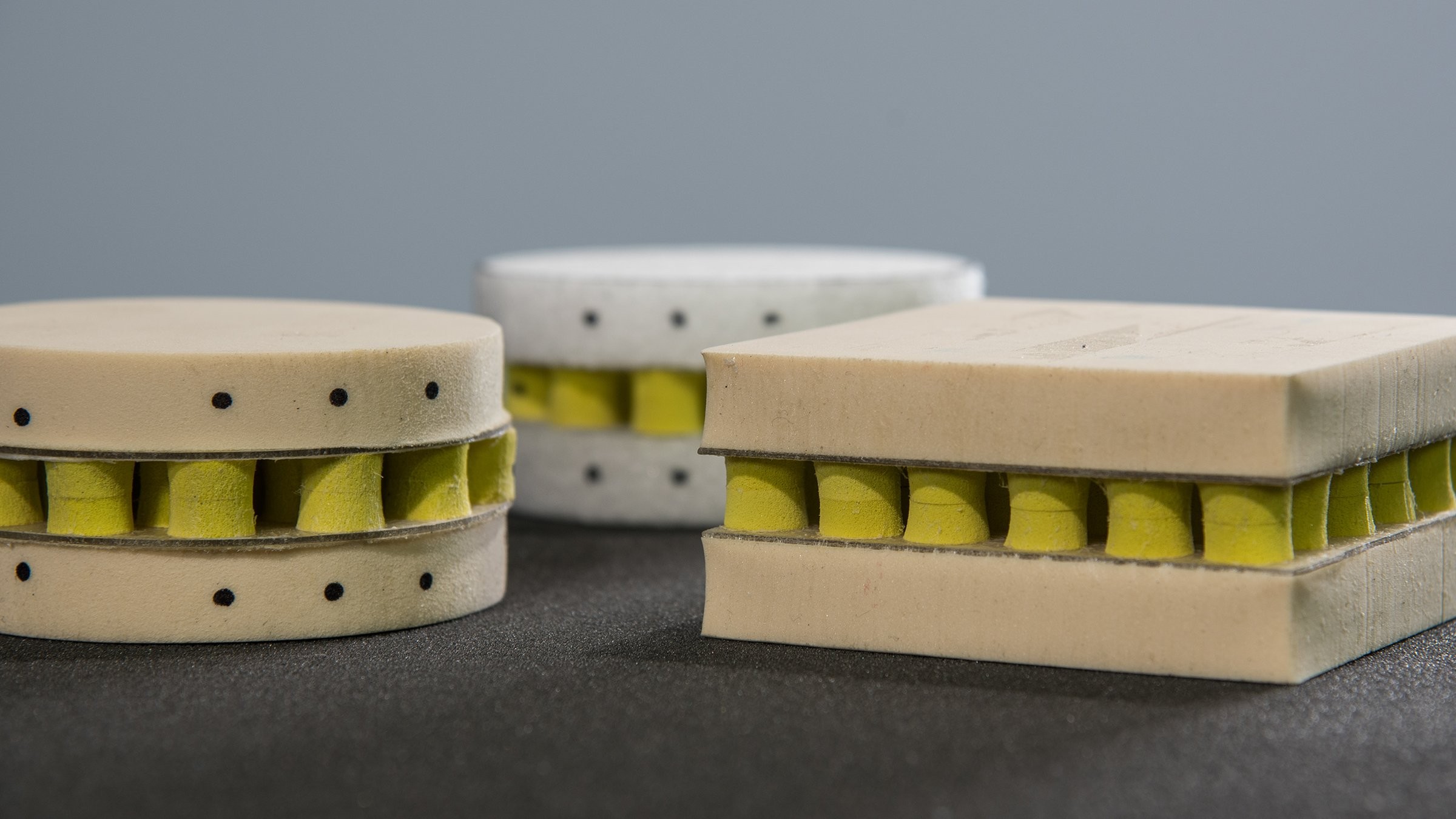 NFL Awards ImpactAbsorbing Material With Unusual Geometric Structure