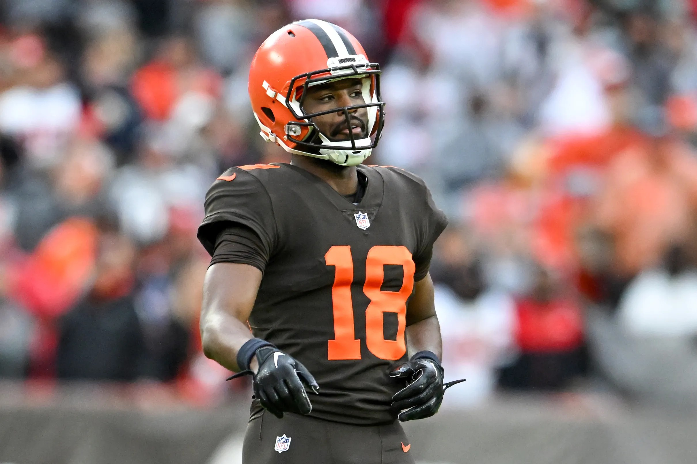 Receiver David Bell ruled out for the Cleveland Browns against Ravens