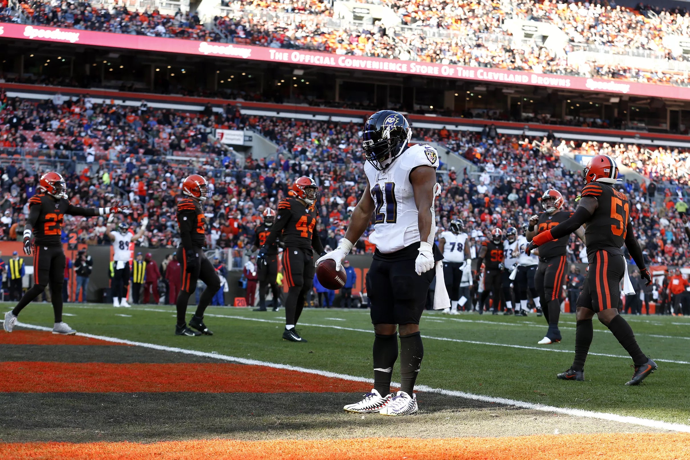 Browns vs. Ravens Final Score Baltimore wins 3115, Cleveland