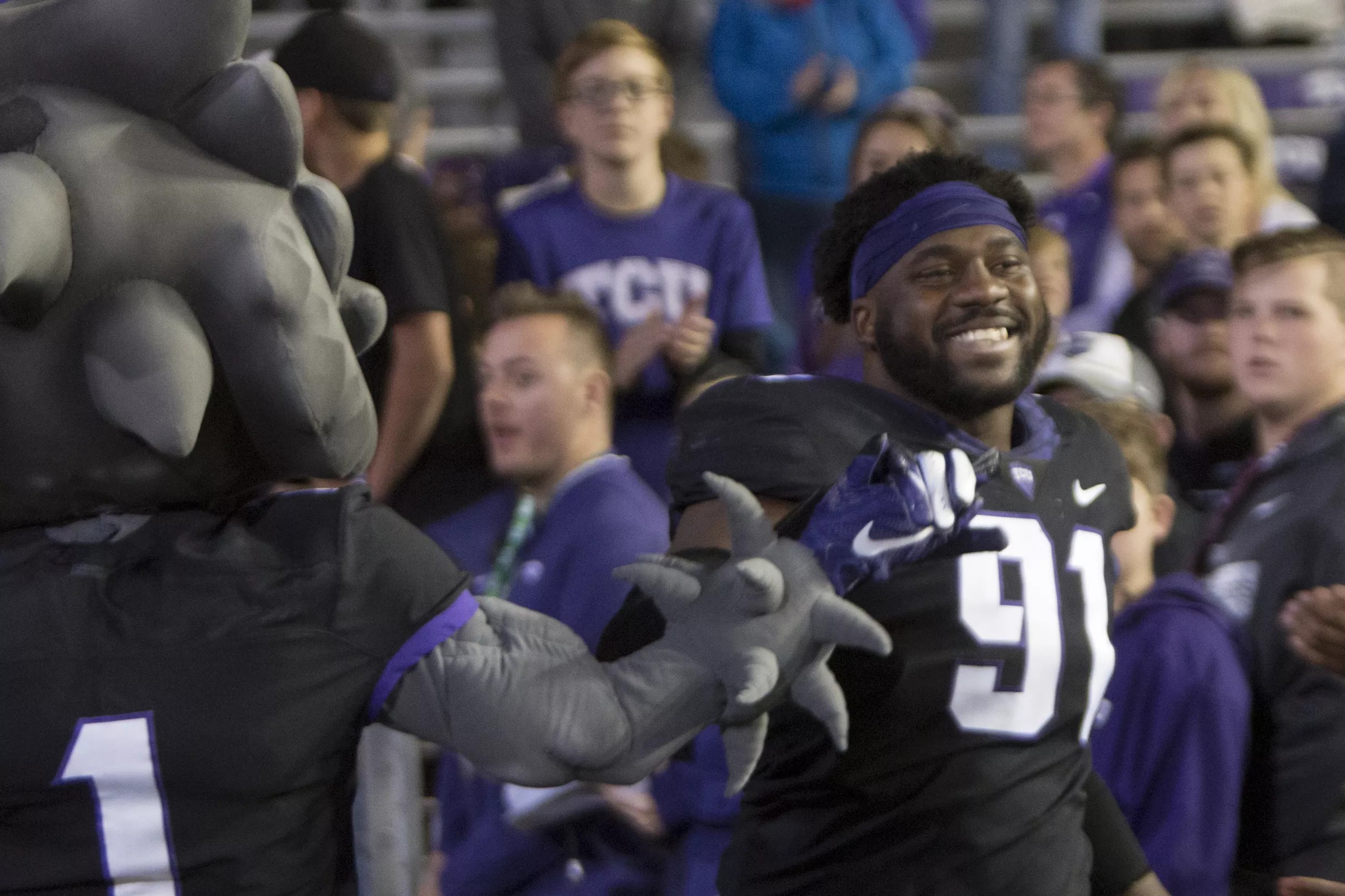 TCU DE LJ Collier drafted by the Seahawks in the first round of the NFL