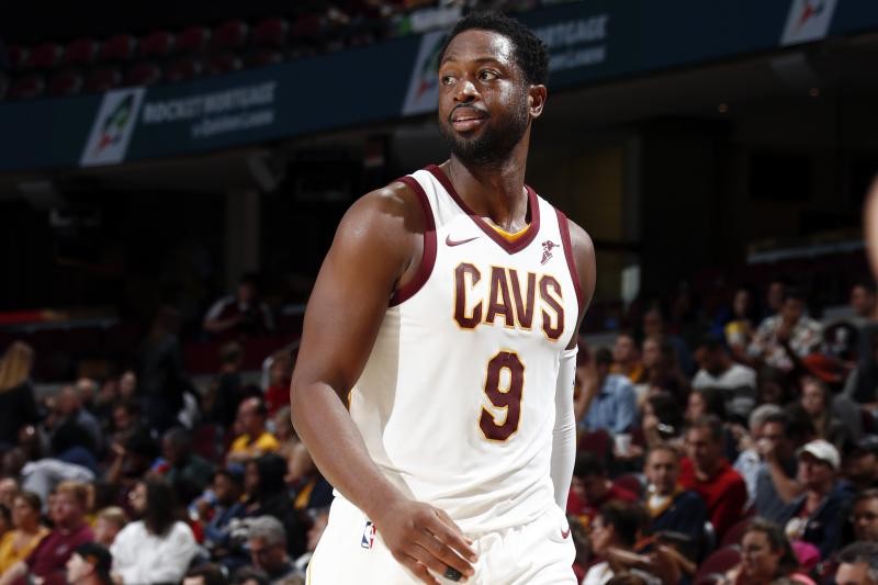 Dwyane Wade To Start At Sg For Cavaliers Jr Smith To Come Off Of Bench 