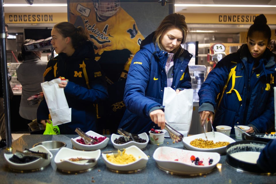 What do Michigan Wolverines eat? Try 12,000 lbs. of chicken and lots of