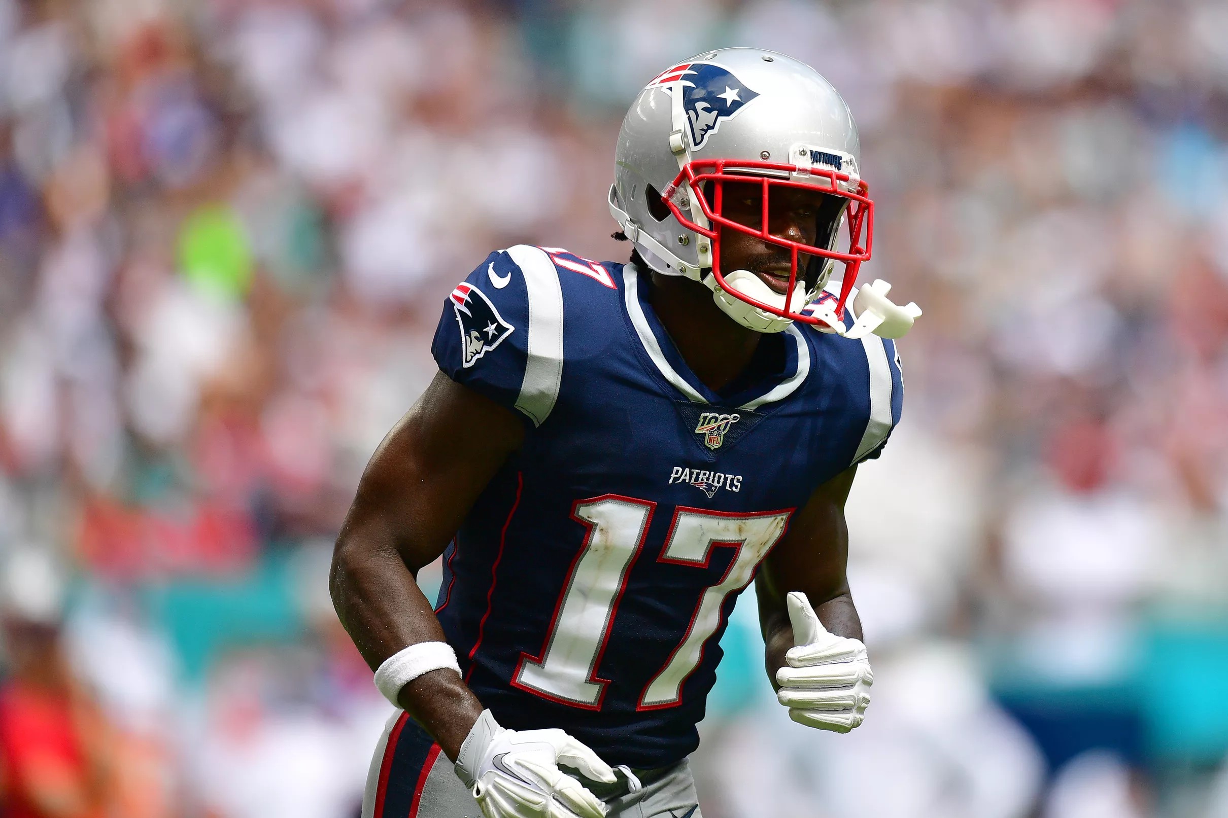 Patriots release wide receiver Antonio Brown, Cowboys visit New England ...