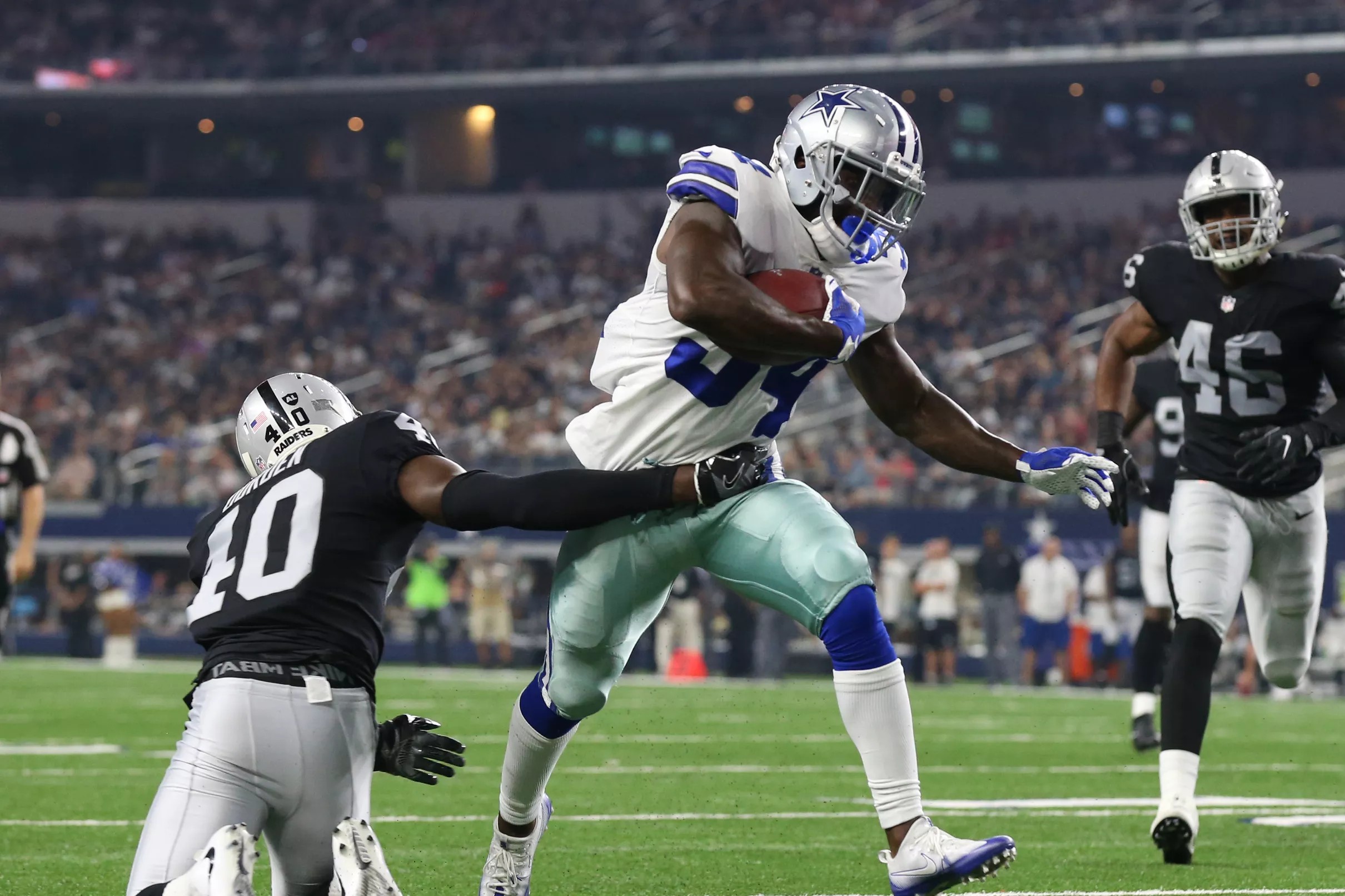 Dallas Cowboys roster cuts RB Ronnie Hillman has been released