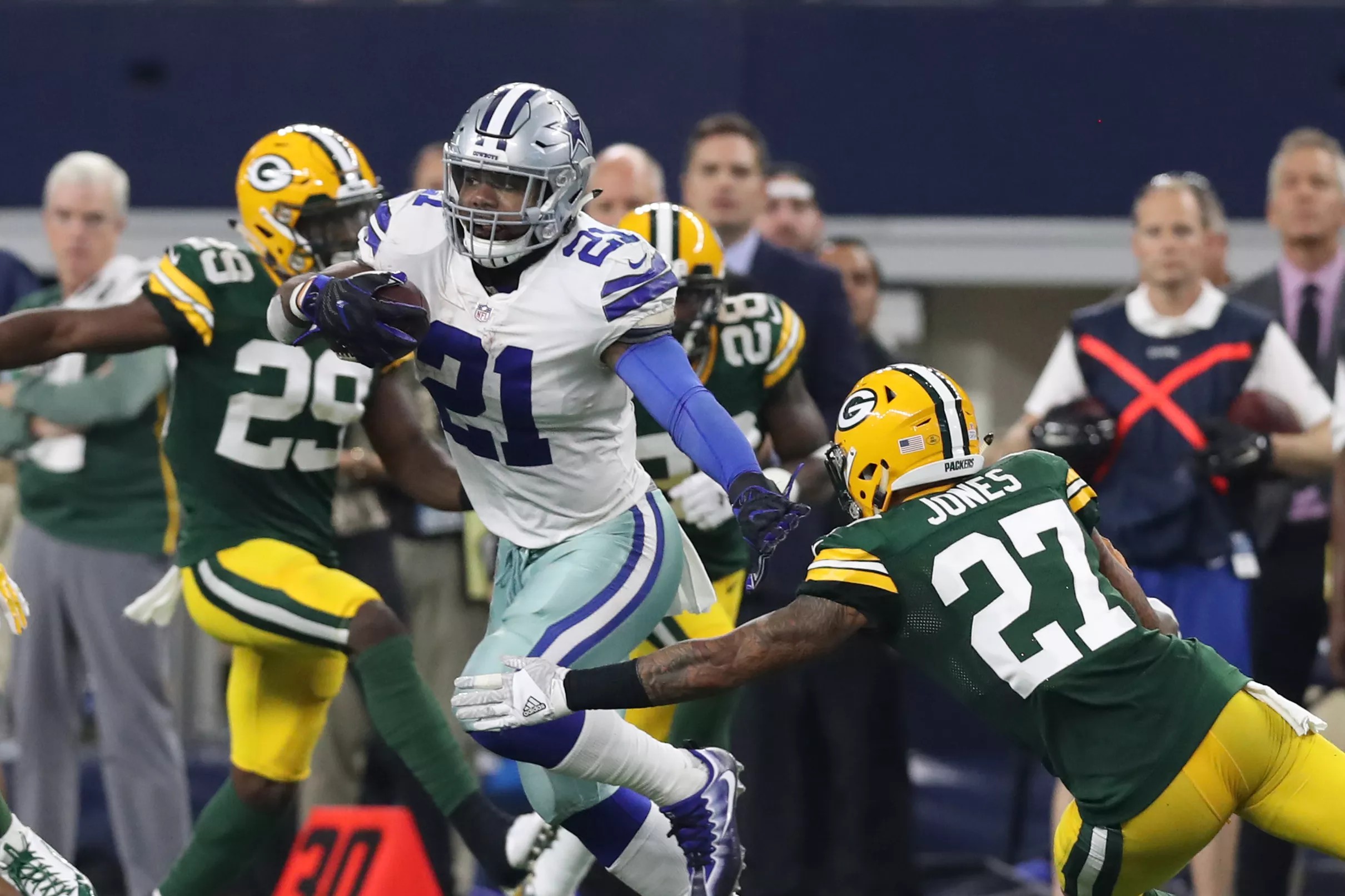 Cowboys vs. Packers “Unless the defense bombards the weakened Dallas