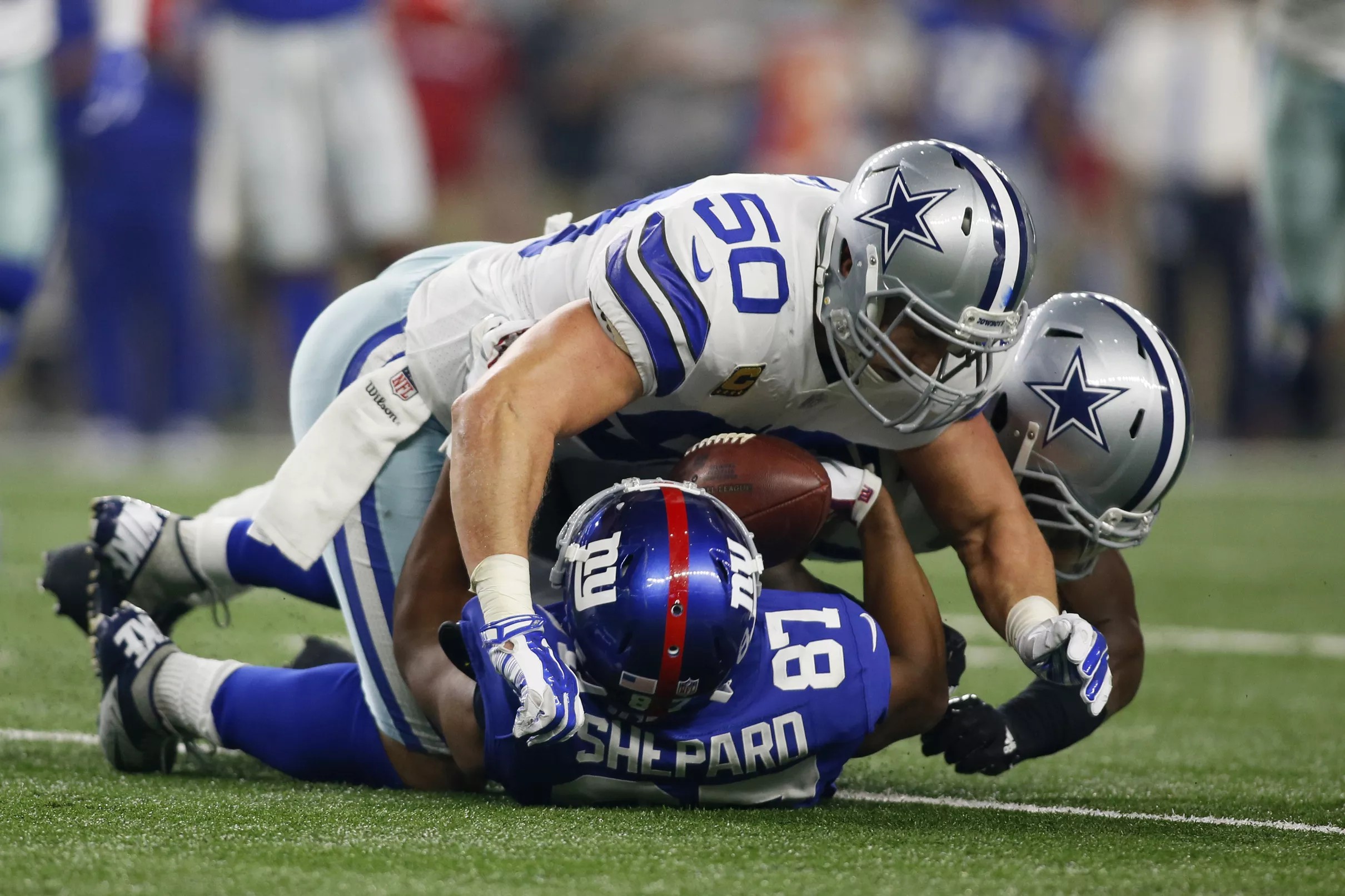 Cowboys’ defensive snap counts Group effort holds Giants to three points