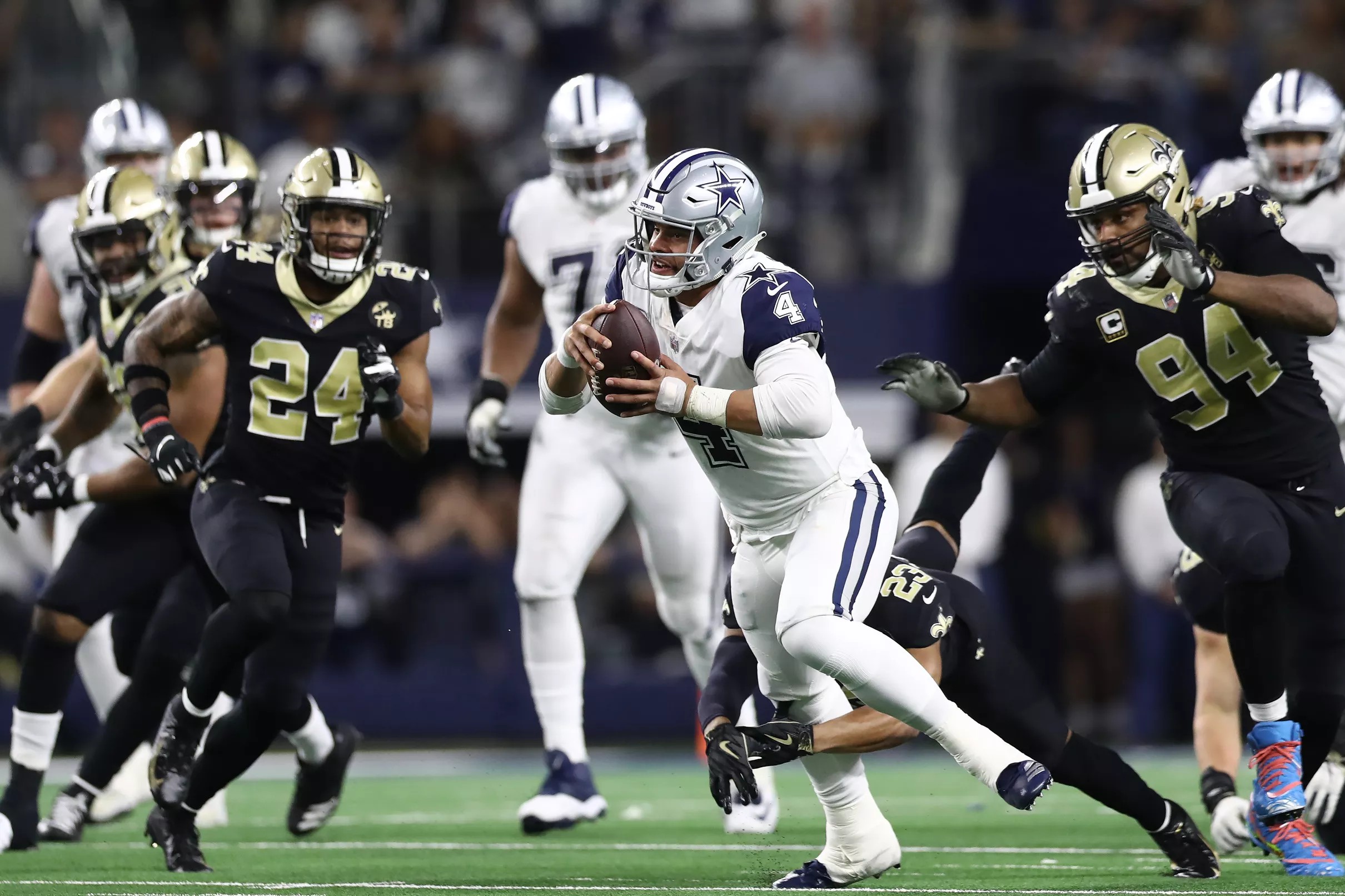 saints and cowboys game live stream