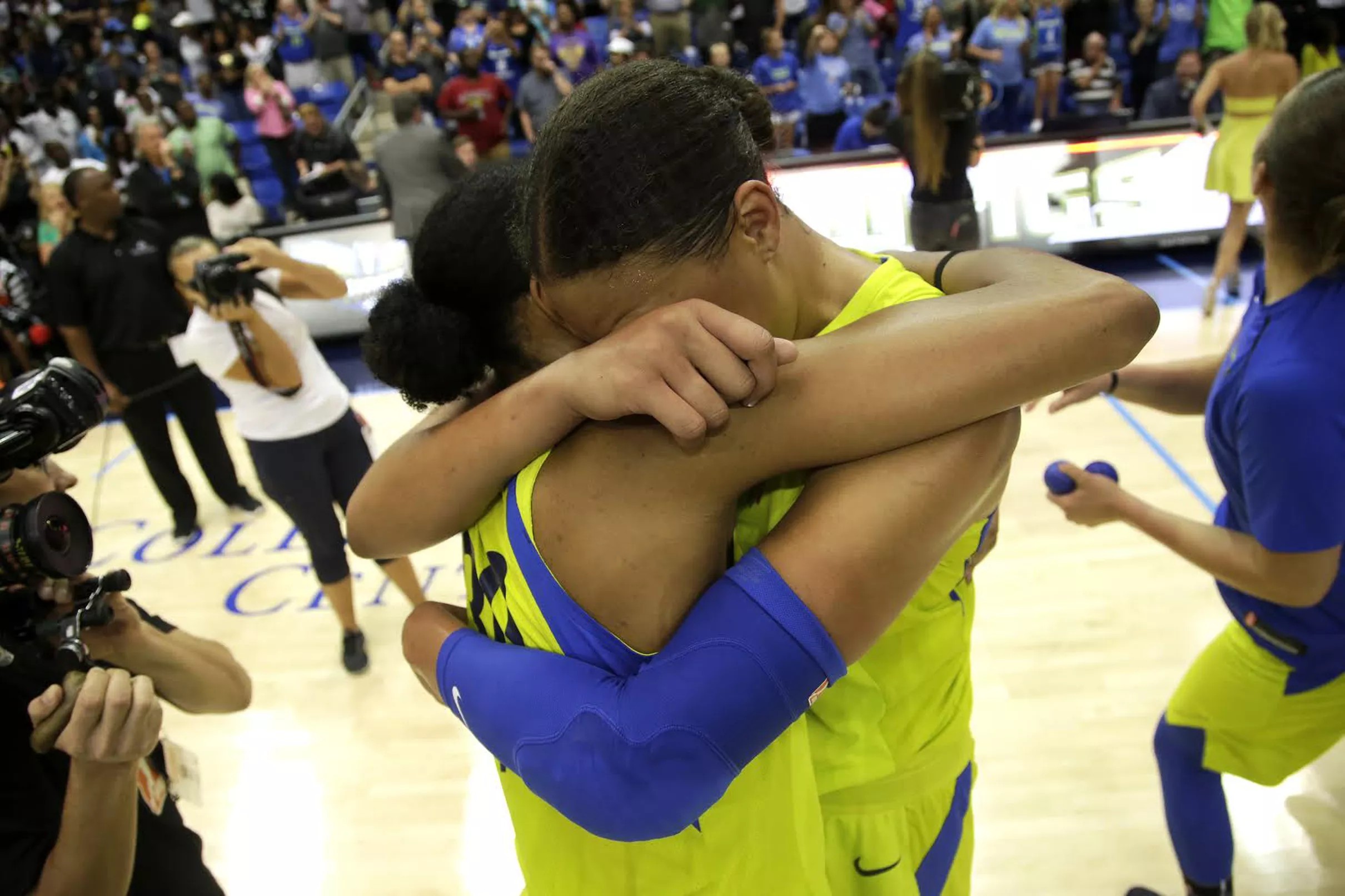 The Dallas Wings have secured a playoff spot with another big effort