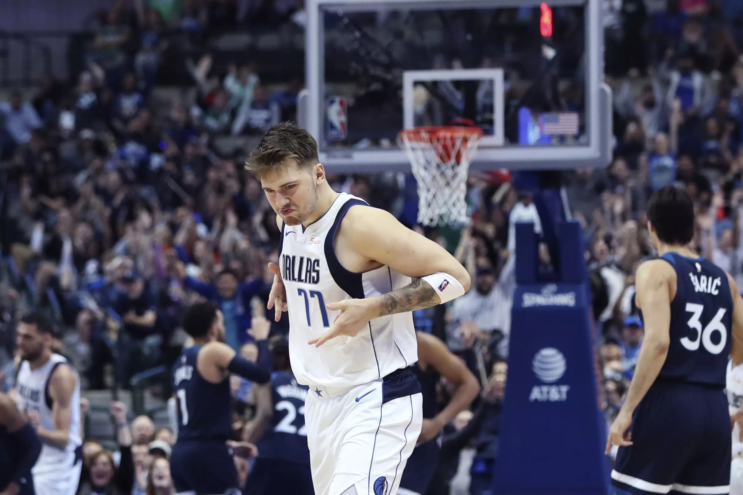 Luka Doncic guarantees the Mavs will make the playoffs, right?