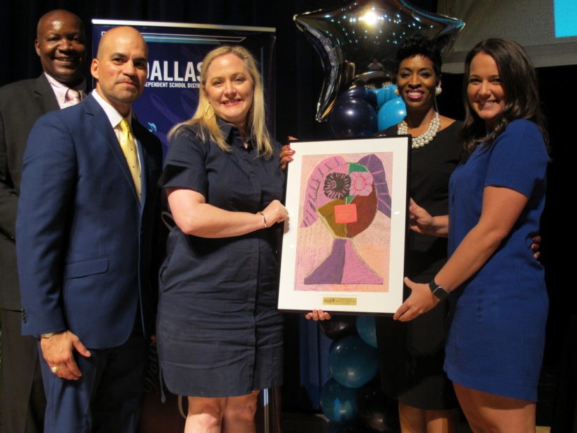 Dallas Mavericks Receive DISD Jeanne Fagadau Award