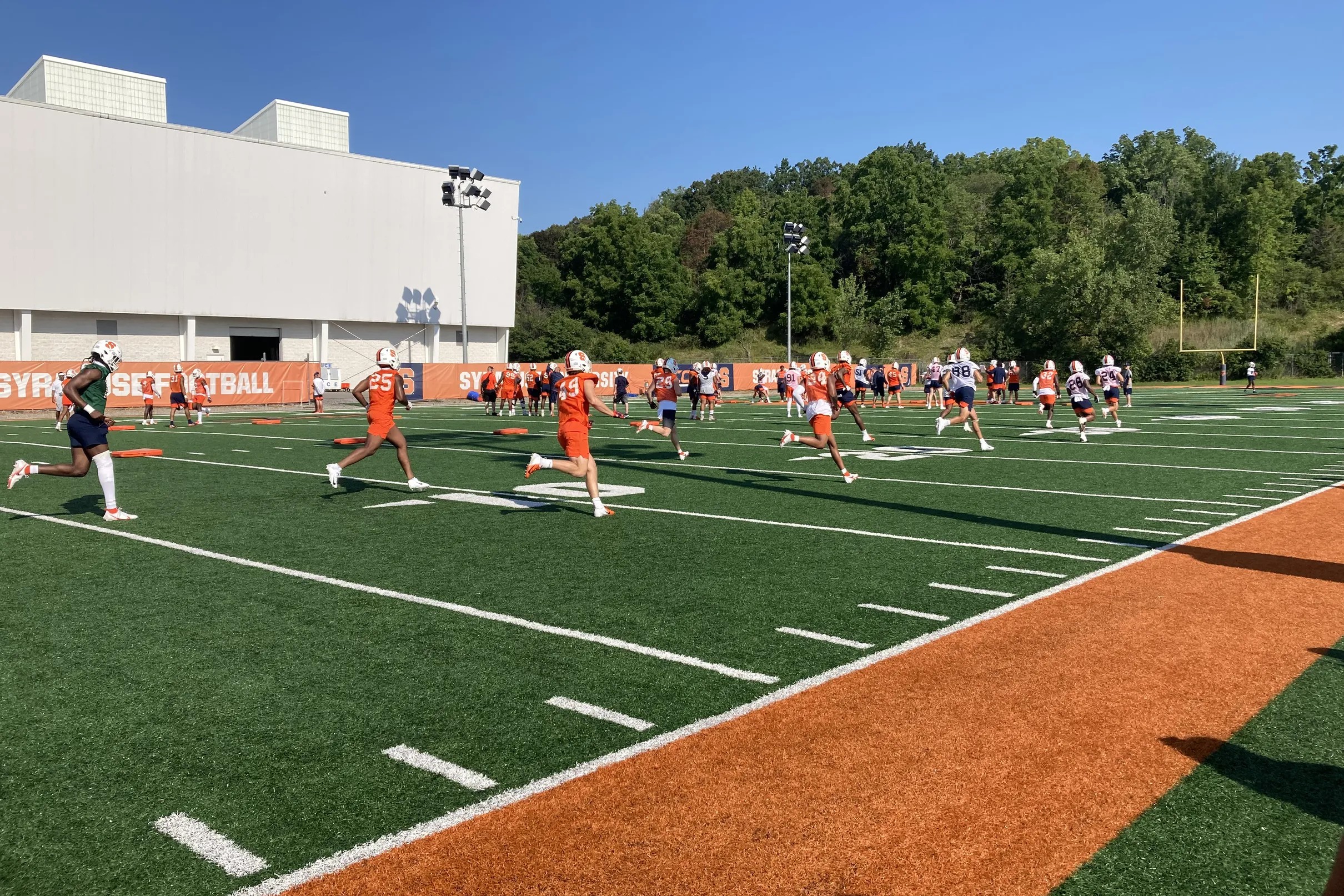 Highlights from first day of Syracuse football’s fall camp