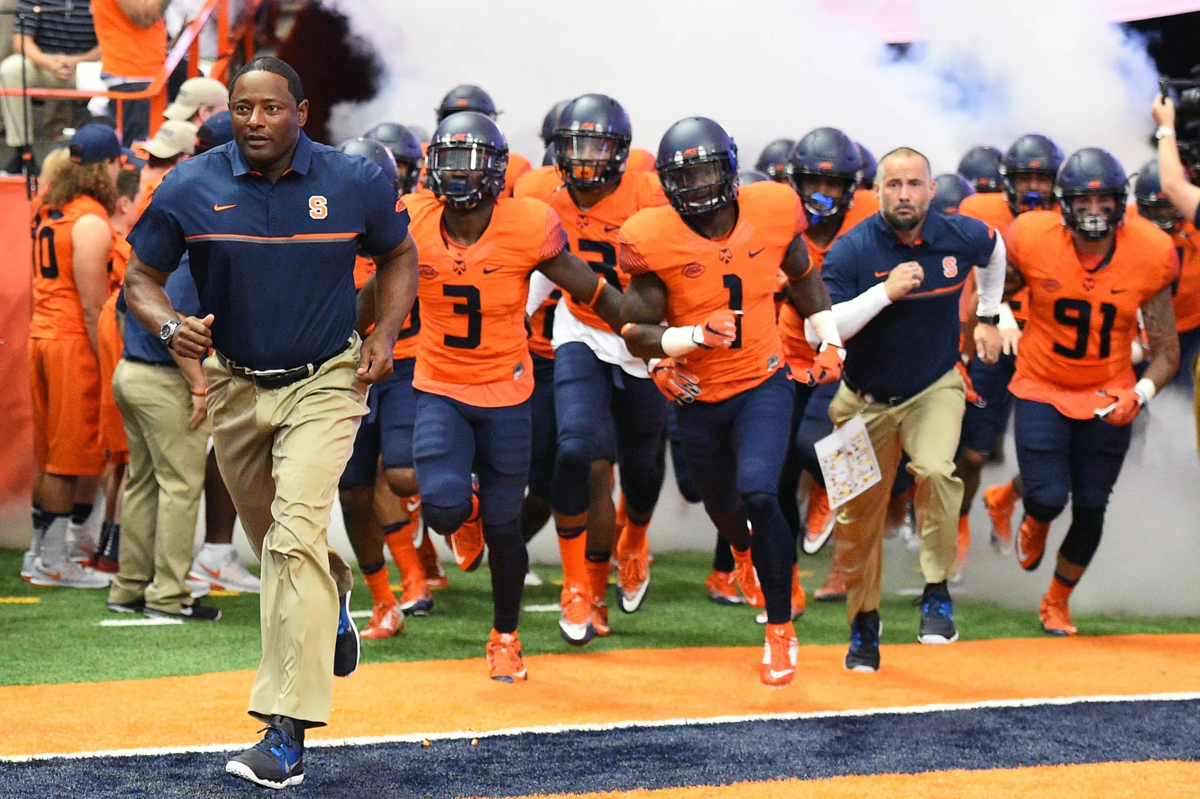 Syracuse vs. Boston College: SU wearing all-orange uniforms - Troy Nunes Is  An Absolute Magician