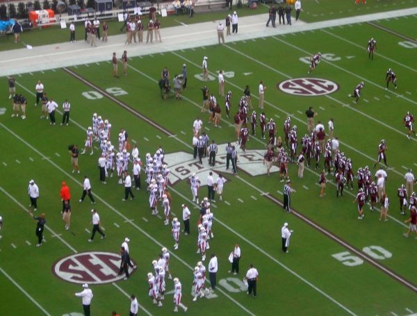 Into the Bulldog Den.
